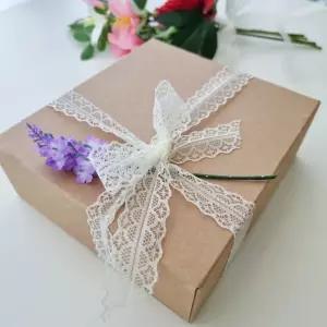 (보리별) 레이스 리본 원단 대용량 데일리 선물포장 3cm 24yd