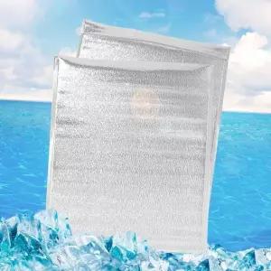 은박 보냉 견고한봉투 손잡이은박보냉백 아이스크림팩