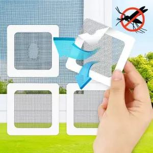 보수용방충망(소형)/구멍 보수 모기장수리 패치테이프 방충망