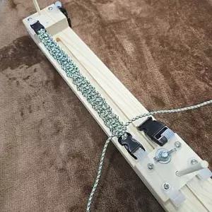 파라코드 팔찌 만들기 지그 틀 DIY 도구 아웃도어 낙하산 매듭 끈 로프 캠핑 만들기 취미 원데이 수업