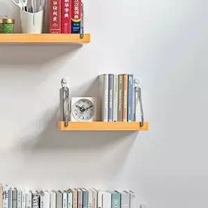 거실 사무실 인테리어 무타공 우드 원목 벽 소품 선반