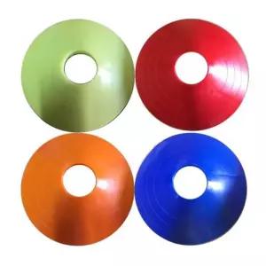 아이소파 접견고한시콘 축구 미니콘 꼬깔 마커 접시콘 10개