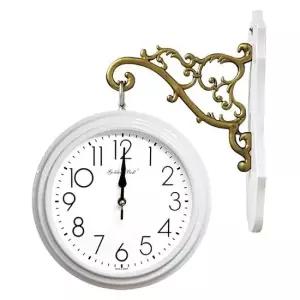 GB2304 양면 벽시계 화이트 제조한국 양면시계 인테리어시계 유아동시계 교육용시계