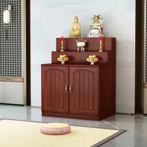불단 선반 고단목 신당 법당다이 가정용 신당다이 장식장