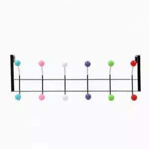 [생활] 도어 후크 걸이 문옷걸이 스텐 도어훅 12구