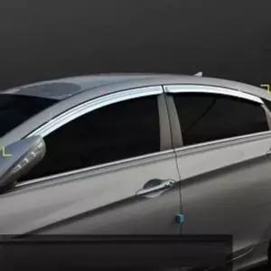 [CAR] 윈도우 빗물받이 선바이저 크롬 썬바이저 YF소나타