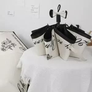 우양산 로즈 접이식 커플우산 자동 양우산 암막우산