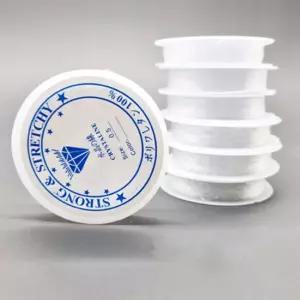 비즈공예 낚시줄 팔찌재료 우레탄 줄 0.5mm 줄 우레탄줄 탄성줄 투명줄