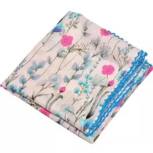 영화 러블리 꽃 레이스 고퀄 엠보 손수건 부모님선물 손수건 여성 엄마수건