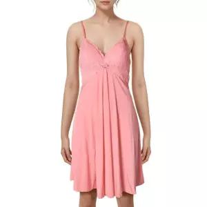 비비안 [대박할인] 러브 데이지 캡내장 슬립 원피스 살구코랄 2컬러 세트 FS1903A