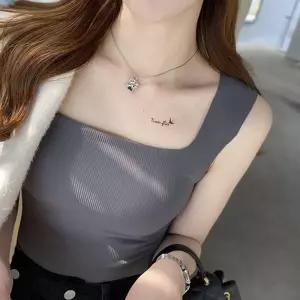 여성 편하게 착용 가능한 브라캡 여름 코디 나시