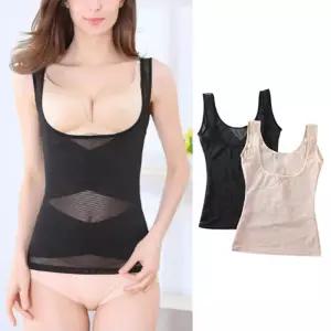 여성 가슴 볼륨업 뱃살 허리살 압박 보정 쉐이퍼 나시