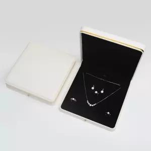 쥬얼리 케이스 하드 세트 보관 고급 화이트 대 쥬얼리 케이스 하드 세트