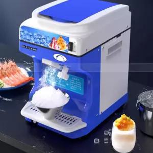 도시샤 가정용 대용량 수동 빙수기계 얼음 기계 팥빙수