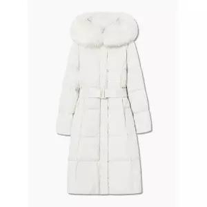 매장정품 SHESMISS 쉬즈미스 폭스퍼 롱 구스 다운 점퍼 (SSGJPP42010) 1136965