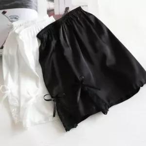 실크 리본 여자 속바지 속반바지 사계절 성인 학생