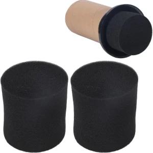 스피커 포트 튜브 폼 2pcs 향상된 저음 응답 에어 벤트 스펀지 교체 직경 80mm 높이 박스용