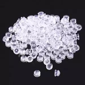 [셀러에이드]1000개1팩 5mm 귀걸이 햄버거 클러치 실리콘