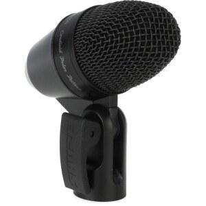 Shure PGA56 다이나믹 마이크 - 카디오이드 픽업 패턴, 회전 마운트 스네어 /톰 마이크, AP56DM 드럼 마운트, 케이블 없음 (PGA56-LC)