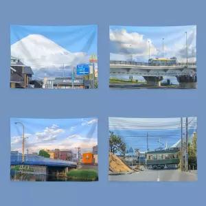 일본 삿포로 눈 겨울 홈데코   포스터 원룸 인테리어 방꾸미기 포토존 소품 벽 벽걸이 풍경 그림 엽서