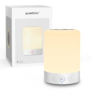 Quietbliss 티베트 명상 그릇 - 부드러운 눈부심 방지 야간 조명, 9가지 톤, 요가, 수면 및 스트레스 를 위한 충전식