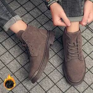 아웃도어화 EVO647J6 방한 워커 스타일 운동화 스웨이드 신발