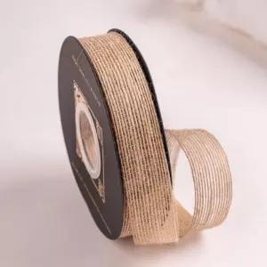 마 리본 끈 포장 선물 공예 꽃다발 원예 고급 마 리본 끈 포장 선물 공예