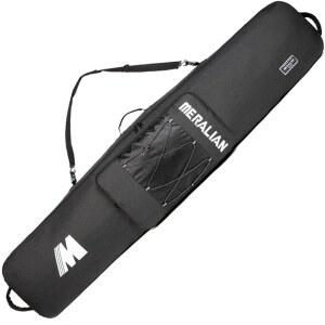 항공 여행용 메리안 스노보드 가방, 패딩 처리된 가방 핏 보드, 부츠, 옷, 헬멧 및 기어, 길이 155cm 165cm.