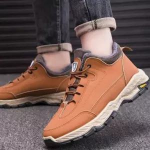 방한화 VMT848O1 방한 워커 스타일 워킹화 패션 털 캐주얼 남성