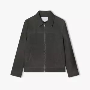 리버클래시 남성 25F/W 카키 세미오버핏 램스킨 레더 자켓 LLF25691