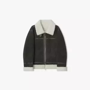 리버클래시 오버핏 스웨이드 무스탕 LLW25652