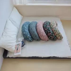 편안한 순면 반달 미용실 핸드폰 독서 쿠션(중형) MRr9+9pna