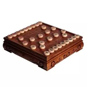 고급 장기판 원목 바둑 게임 선물 휴대용 바둑판 세트 보드 장기 체스