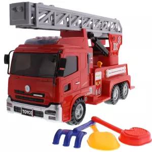 중장비 리얼액션 소방차 사운드와 기능 라이트 미니카 중장비 소방차 장난감 자동차