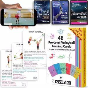 오반토 배구 훈련 장비 지원 - 프로처럼 서브 스파이크 세트 패스할 수 있는 4가지 스타일의 솔로 초보자