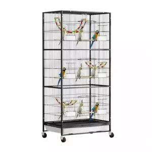 대형앵무새장 이동장 날림장 사육 가정용 선반 새장 케이지