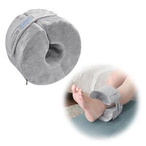 Zelen 발 높이 베개 발목 뒤꿈치 엘리베이터 웨지 지지 용 쿠션 침대 압력 궤양 수면 다리 받침대 높은 폼 (S, 1개)