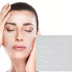 실리콘 테이프 얼굴 패치 주름패치 얼굴케어 5p 리프팅 주름