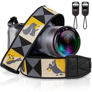 URBANCOAST Provisions 우븐 태피스트리 스트랩, 쌍안경 및 카메라 강화 범용 와이드 숄더 & 넥 스트랩 남성 여성용