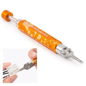 [미국배송] 플런저가 내장된 미니 핏 주니어 시리즈 터미널용 모렉스 11-03-0044 ATX 핀 제거 도구에 해당하는 JRREADY DAP-D173 추출 도구