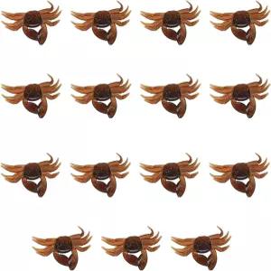 15PCS 게 미끼 키트 - 민물 낚시를 위한 인공 실리카 젤 실물과 같은 3D 부드러운