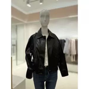 숲 인조가죽 지퍼업 라이더자켓 SC2LE816