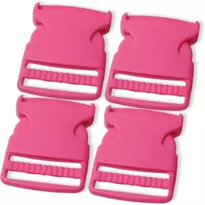 스트랩용 관 음료 버클 4개 세트 플라스틱 클립 퀵 사이드 릴리스 패스너