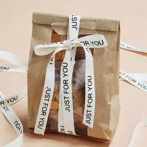 리본 포장끈 코튼소재 인쇄포장 리본끈