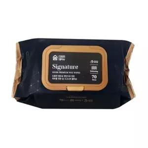 숨 시그니처 프리미엄 엠보싱 물티슈 70매 x 20개 도톰한 저자극 무향 아기 반려동물 겸용