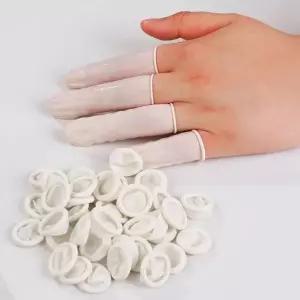 라텍스 손가락 골지장갑