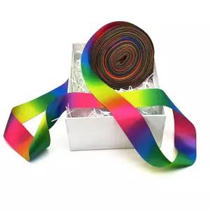 38mm 리본끈 컬러 포장 띠 양면 평직