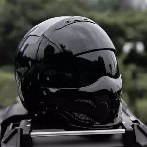 오토바이 헬멧 풀페이스 초경량 배달 할리 바이크 레트로헬멧 스쿠터 빈티