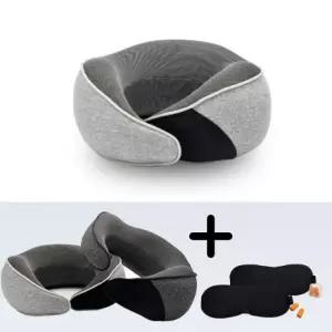 여행필수 기내용 안대 귀마개 목배게set