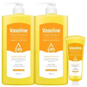 바세린 바디로션 대용량 보습 1000ml 2개 + 60ml 1개